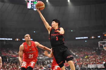 写真：アルバルク東京 2019優勝6