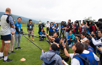 マニフレックスはラグビー・イタリア代表の長野県上田市菅平高原での大会事前キャンプを応援しています。18