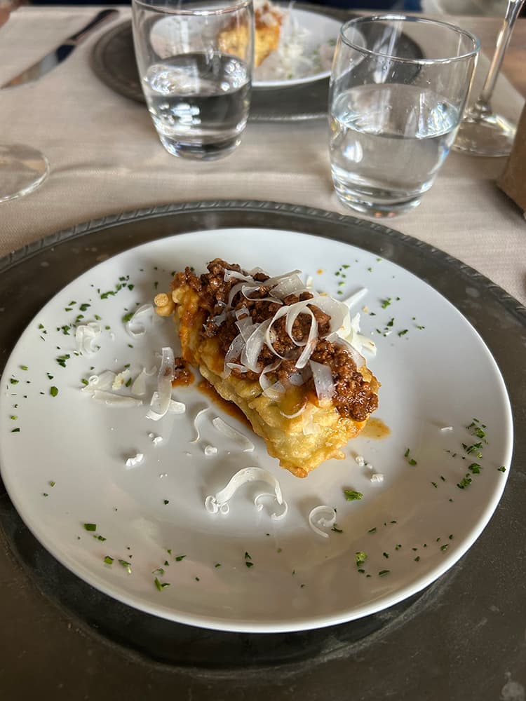 ラ・フォンターナの料理