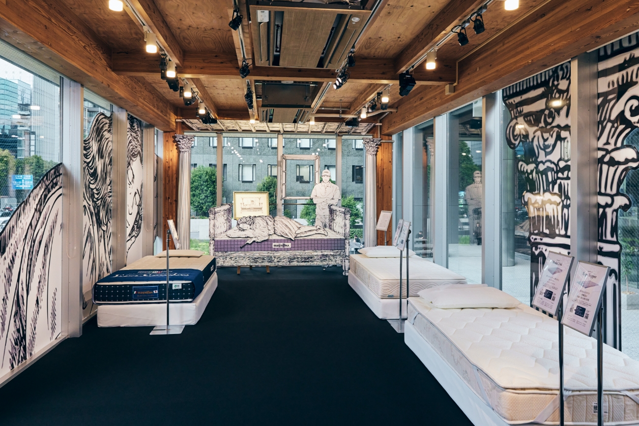 ヤマザキマリさん描き下ろし作品の世界を立体空間で体験