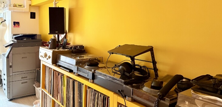 ご自宅のDJブース